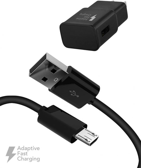 Boxgear Adaptive Fast Charger Set for Samsung Galaxy S10, S10 Plus, S10e, S9