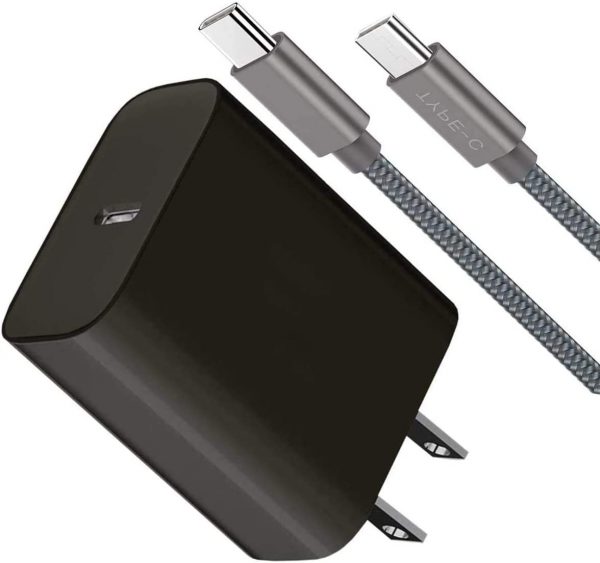 Boxgear USB C Super Fast Charger-25W PD Wall Charger with 6.6 ft Type C Cable-Super Fast Charging