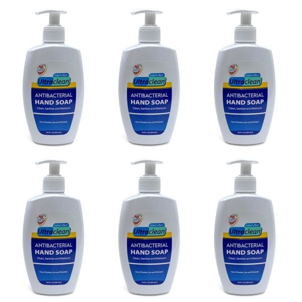 Emma Ultraclean Antibacterial Hand Soap, Lavender, each 16.9 fl ounce (6 Pack)
